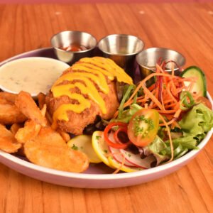 Cordon bleu empanizado
