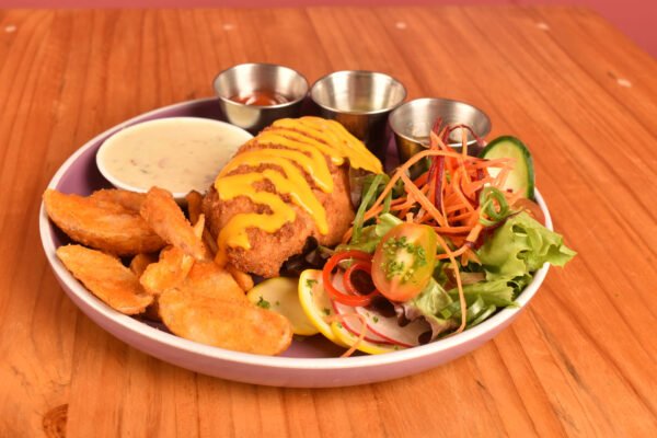 Cordon bleu empanizado