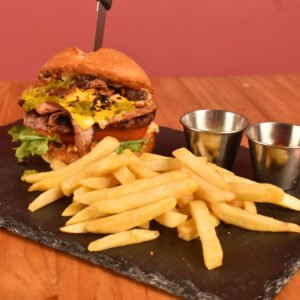 Hamburguesa 360 parrillera