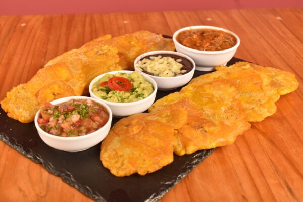 Patacones (Con carne)