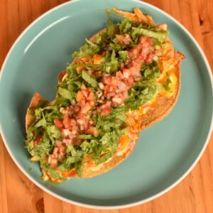 Chalupa Coyoacána de carne