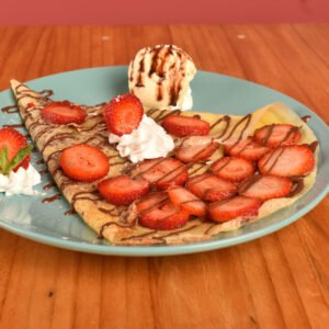 Crepa de Nutella y fresas