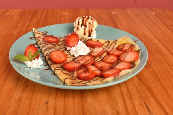 Crepa de Nutella y fresas
