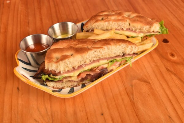 Sandwich Jamón pavo