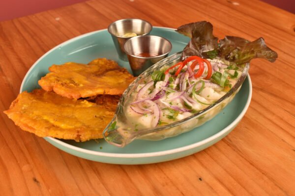 Cóctel de ceviche