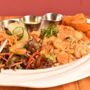 Arroz con camarones