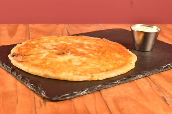 Tortilla aliñada palmeada