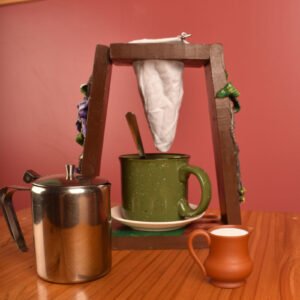 Café chorreado con leche